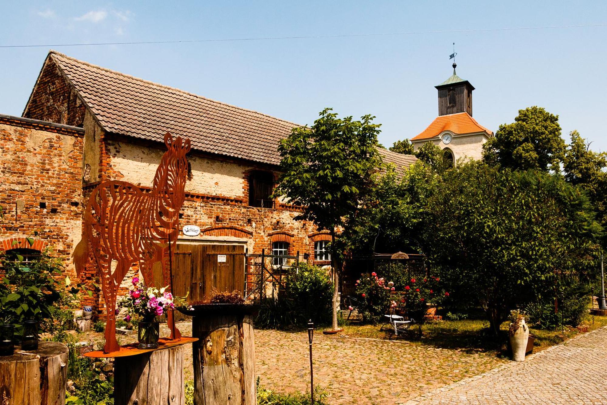 Ferienwohnung Thierbachshof - Zirkuswagen Steinhofel Exterior foto